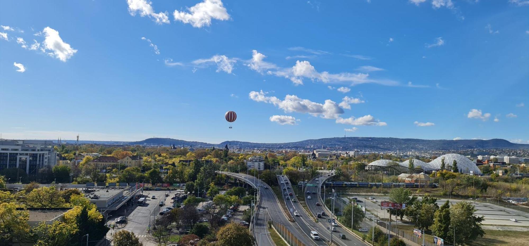Rooftop Panorama Apartment Boedapest Buitenkant foto